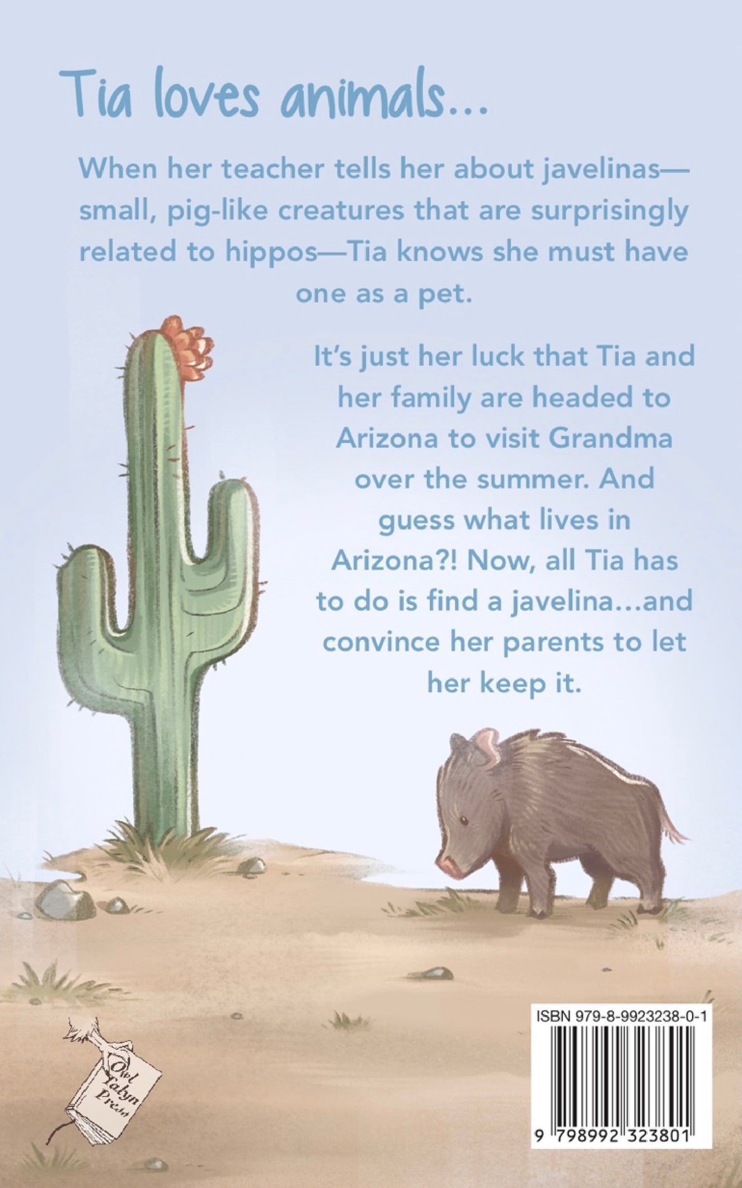 Tia and the Javelina